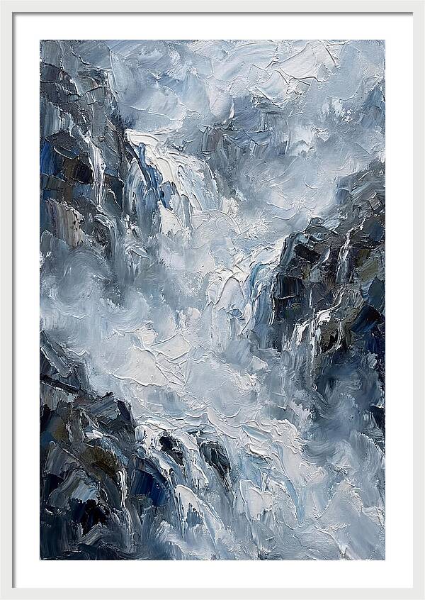 Tranquil Cascade Reflections