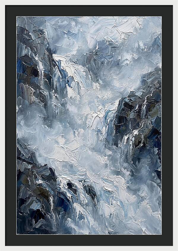 Tranquil Cascade Reflections