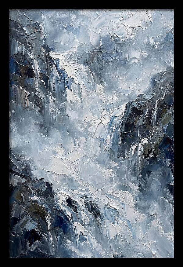 Tranquil Cascade Reflections