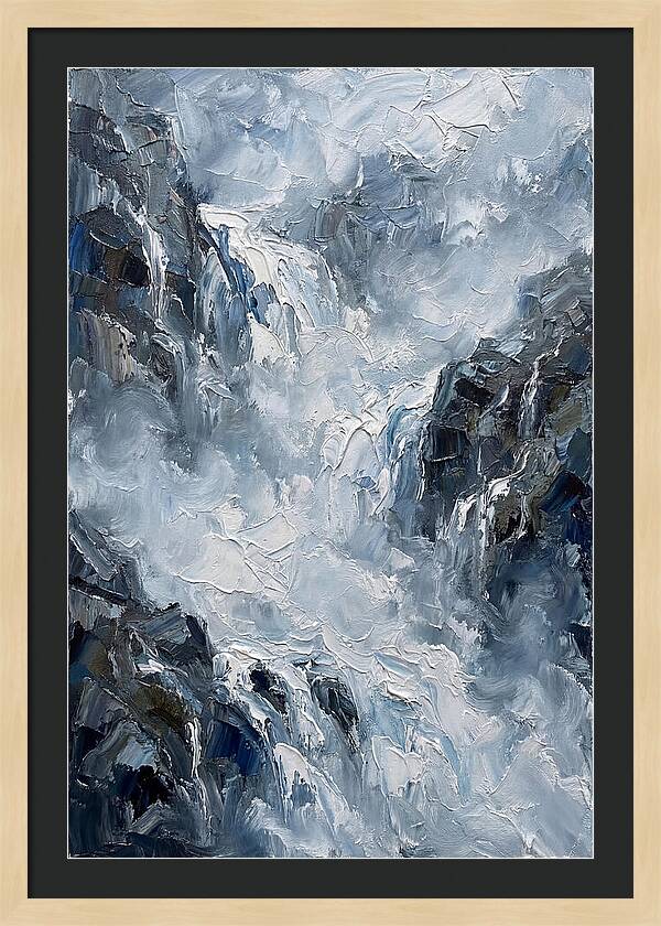 Tranquil Cascade Reflections