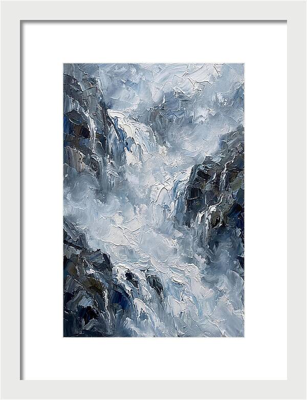 Tranquil Cascade Reflections