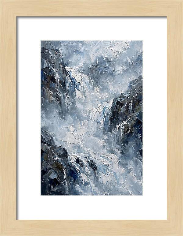 Tranquil Cascade Reflections