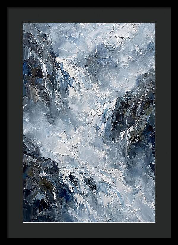Tranquil Cascade Reflections