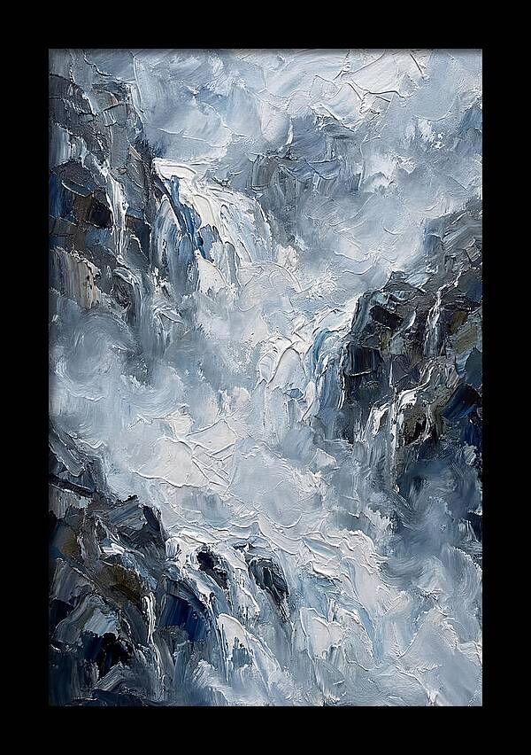 Tranquil Cascade Reflections
