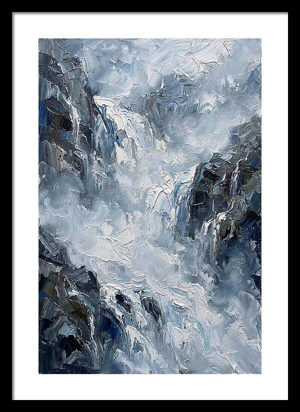 Tranquil Cascade Reflections