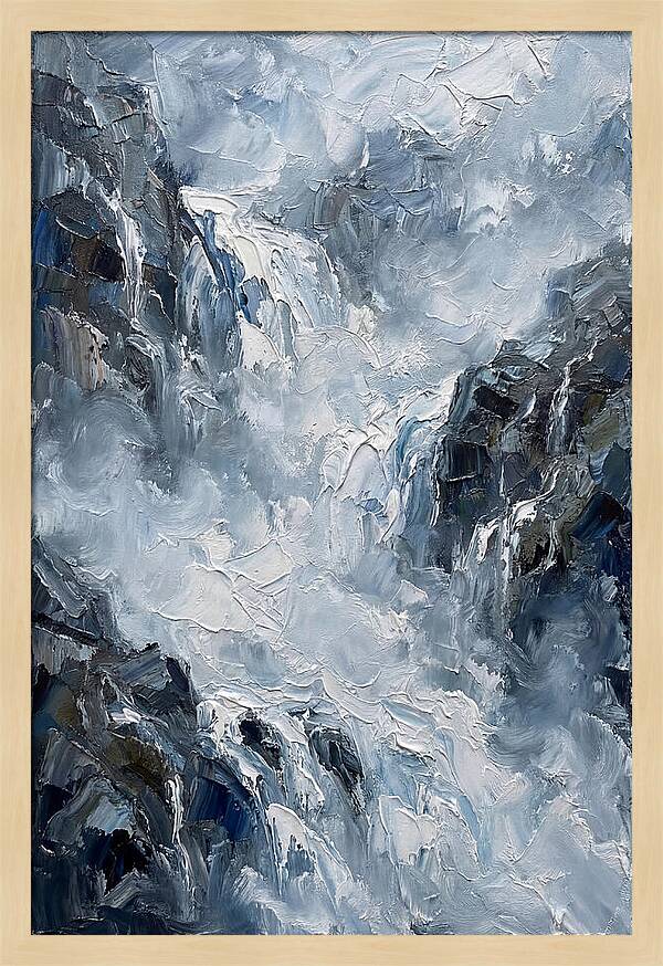 Tranquil Cascade Reflections