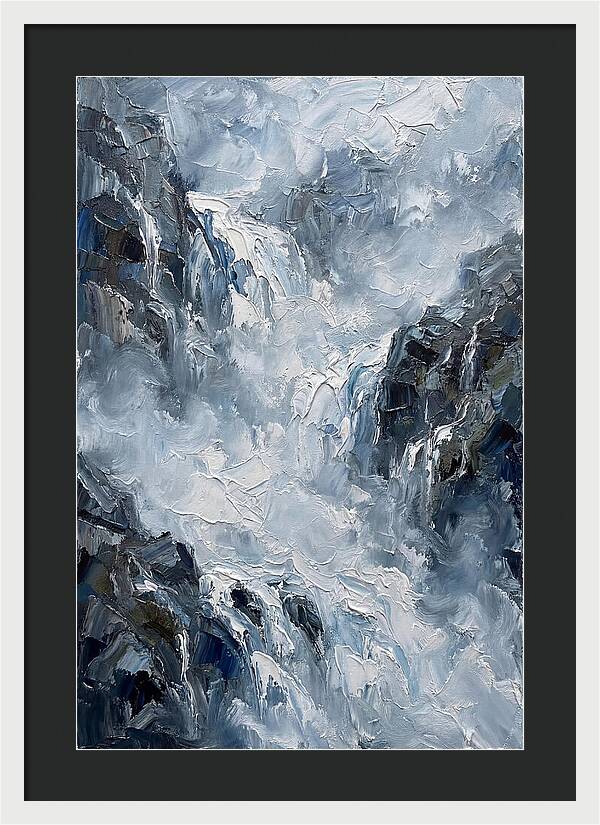 Tranquil Cascade Reflections
