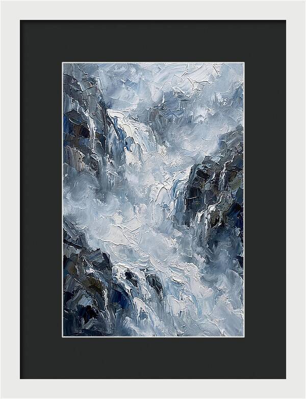 Tranquil Cascade Reflections