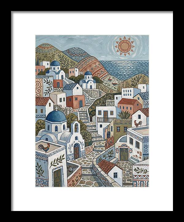 Tranquil Charm Of A Greek Village