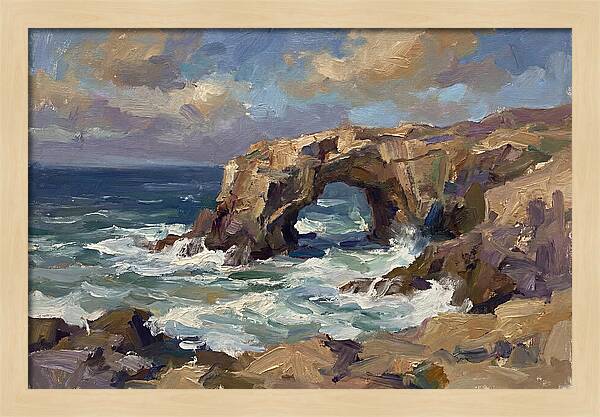 Tranquil Coastal Arch