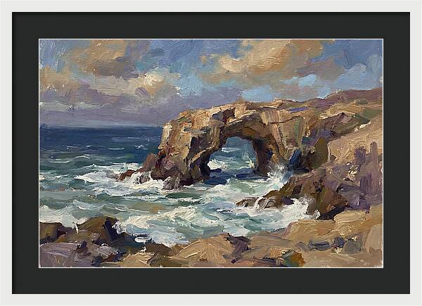 Tranquil Coastal Arch