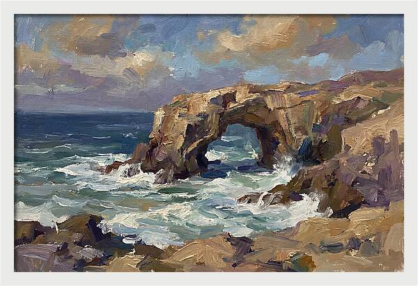 Tranquil Coastal Arch