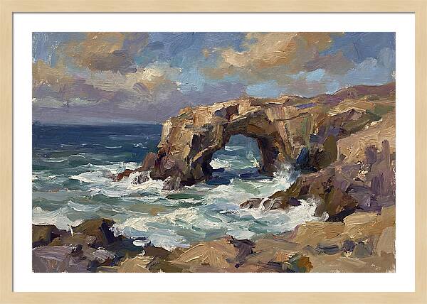 Tranquil Coastal Arch