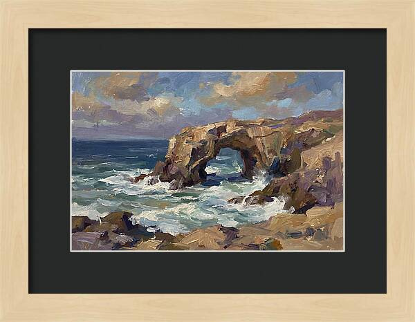Tranquil Coastal Arch