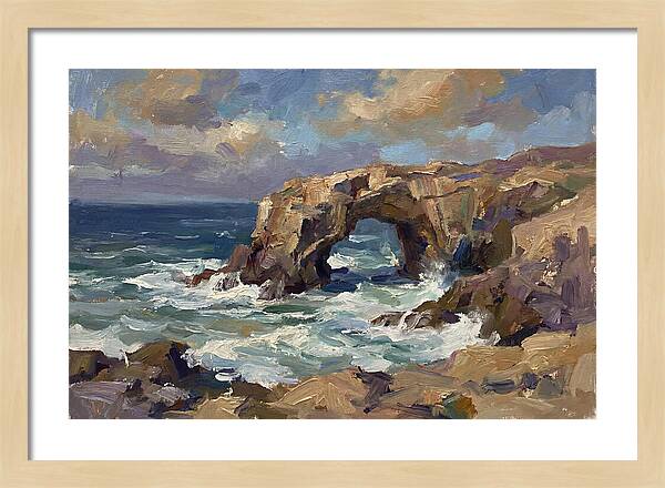 Tranquil Coastal Arch