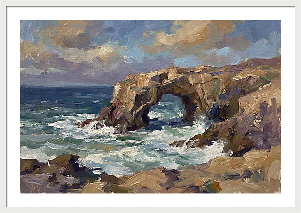 Tranquil Coastal Arch