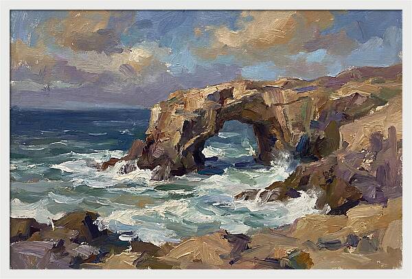 Tranquil Coastal Arch