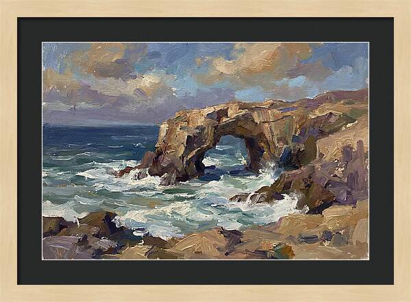 Tranquil Coastal Arch