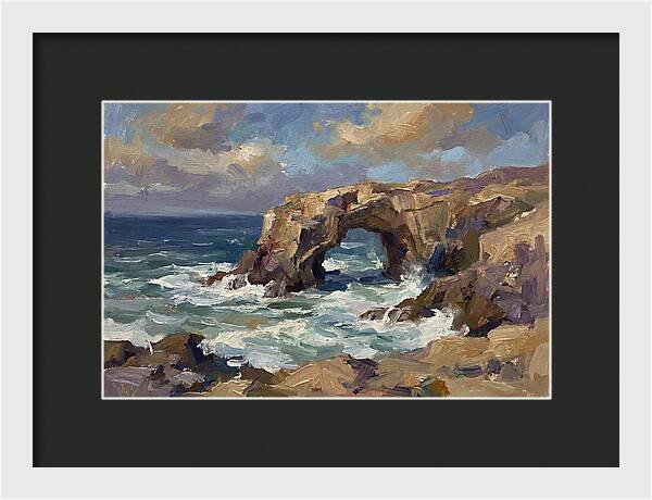 Tranquil Coastal Arch
