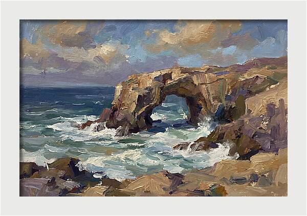 Tranquil Coastal Arch