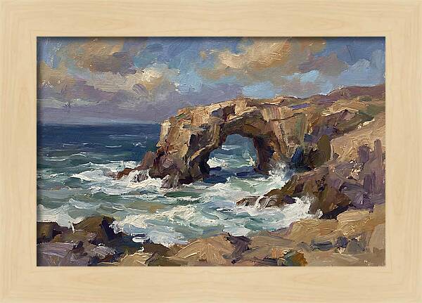 Tranquil Coastal Arch