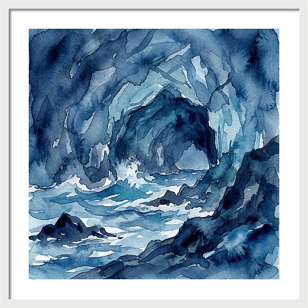 Tranquil Coastal Cave Escape