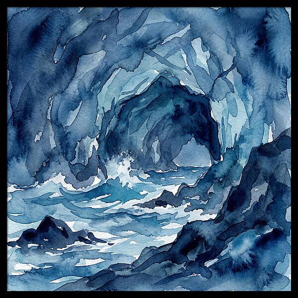 Tranquil Coastal Cave Escape