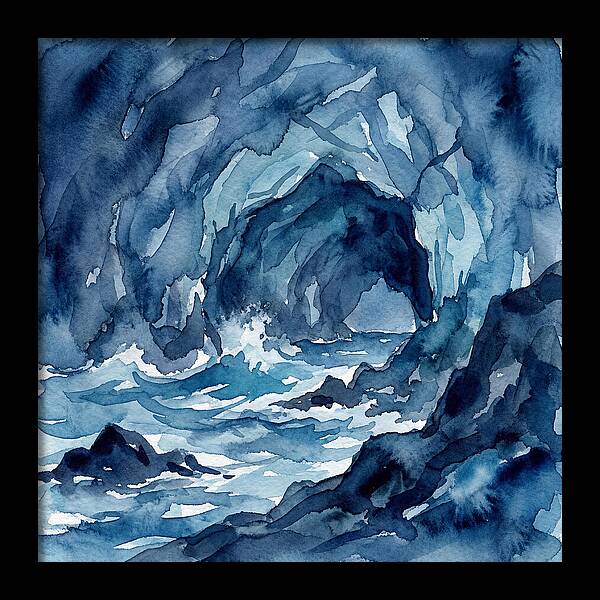 Tranquil Coastal Cave Escape