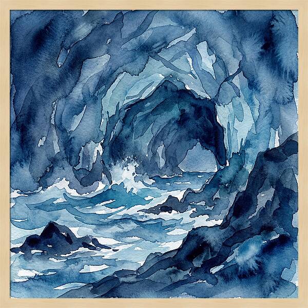 Tranquil Coastal Cave Escape