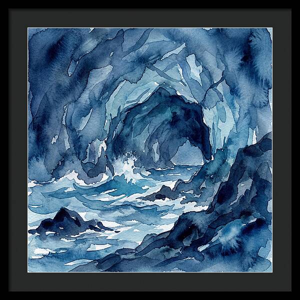 Tranquil Coastal Cave Escape