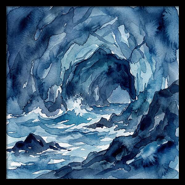 Tranquil Coastal Cave Escape