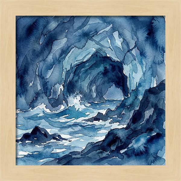 Tranquil Coastal Cave Escape
