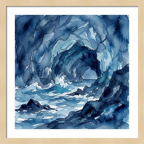 Tranquil Coastal Cave Escape