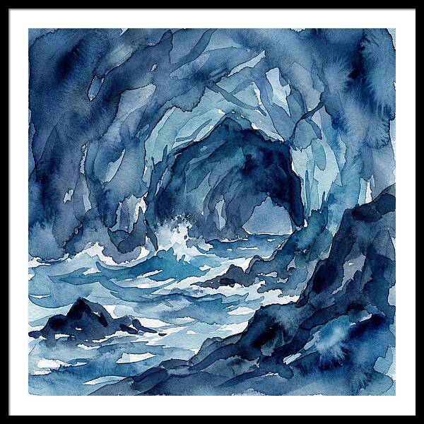 Tranquil Coastal Cave Escape