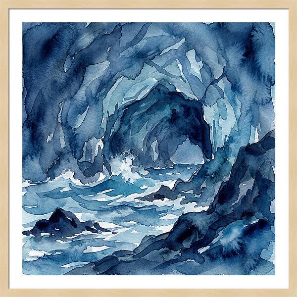 Tranquil Coastal Cave Escape