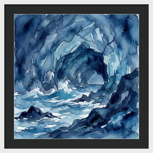 Tranquil Coastal Cave Escape
