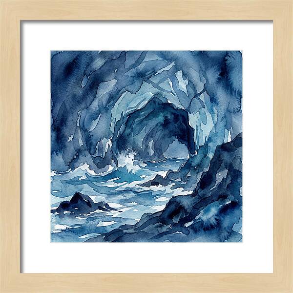 Tranquil Coastal Cave Escape