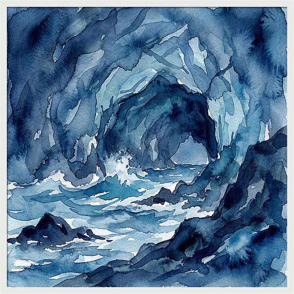 Tranquil Coastal Cave Escape