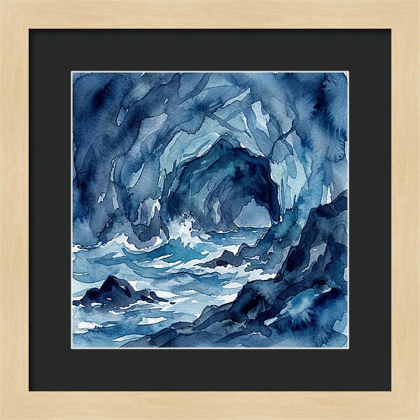 Tranquil Coastal Cave Escape