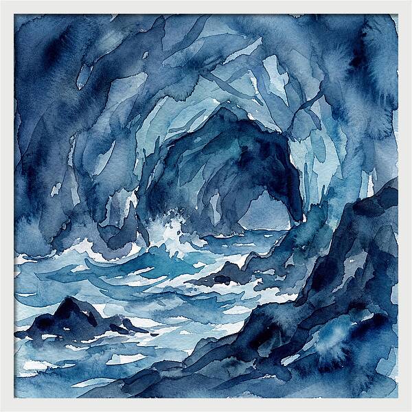 Tranquil Coastal Cave Escape