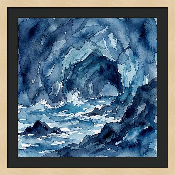 Tranquil Coastal Cave Escape