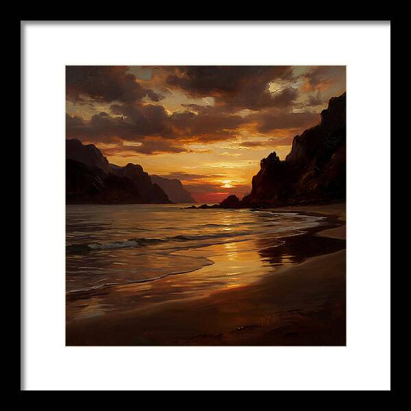 Tranquil Coastal Dusk