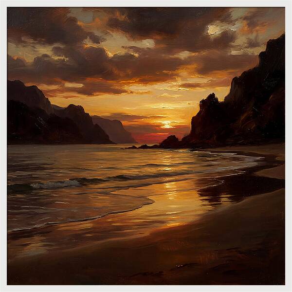 Tranquil Coastal Dusk