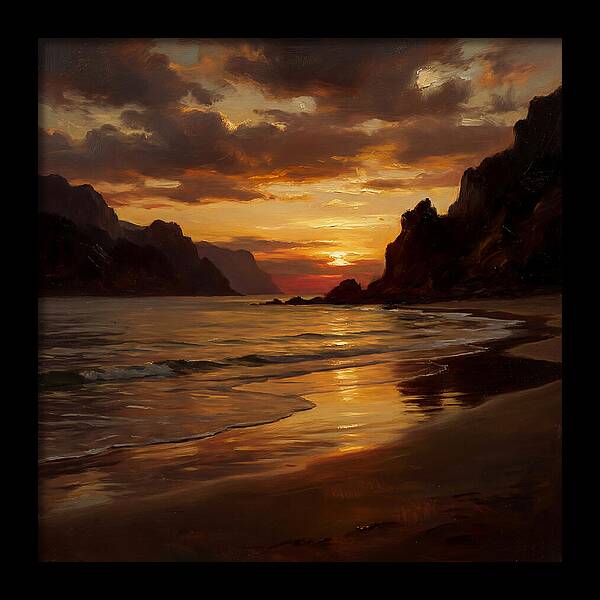Tranquil Coastal Dusk