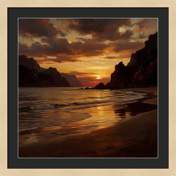 Tranquil Coastal Dusk