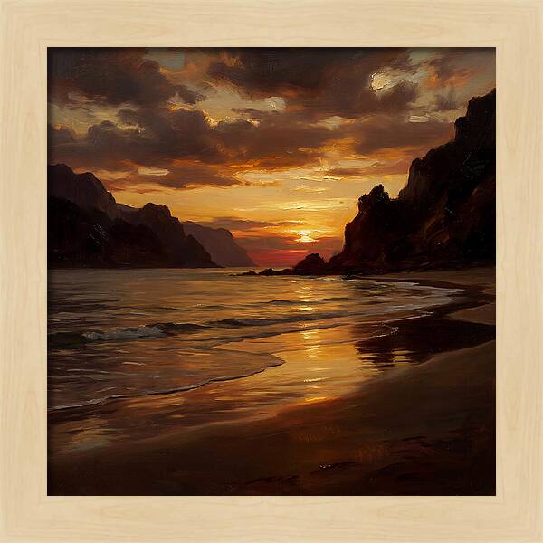 Tranquil Coastal Dusk