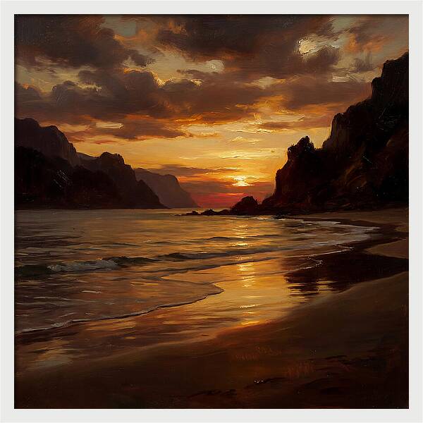 Tranquil Coastal Dusk