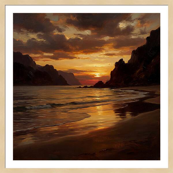 Tranquil Coastal Dusk