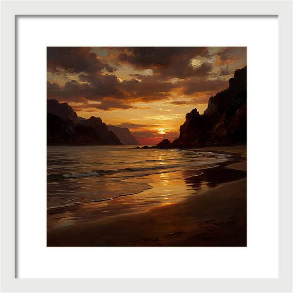 Tranquil Coastal Dusk