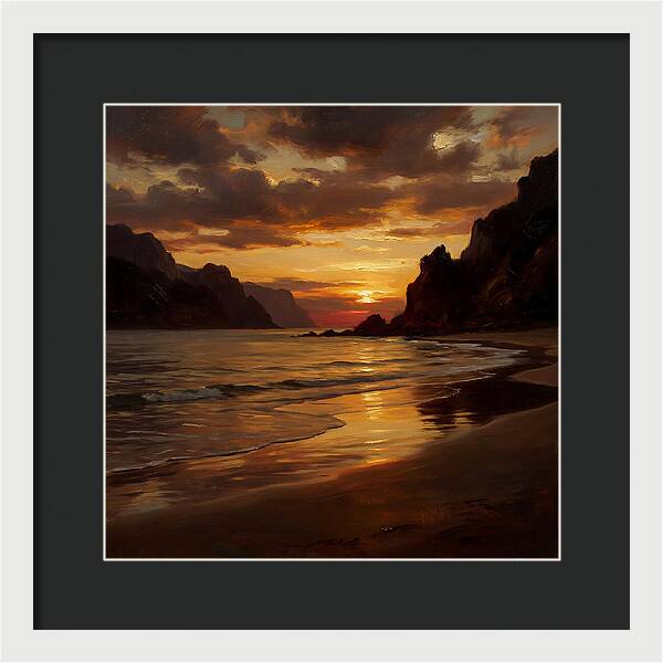 Tranquil Coastal Dusk
